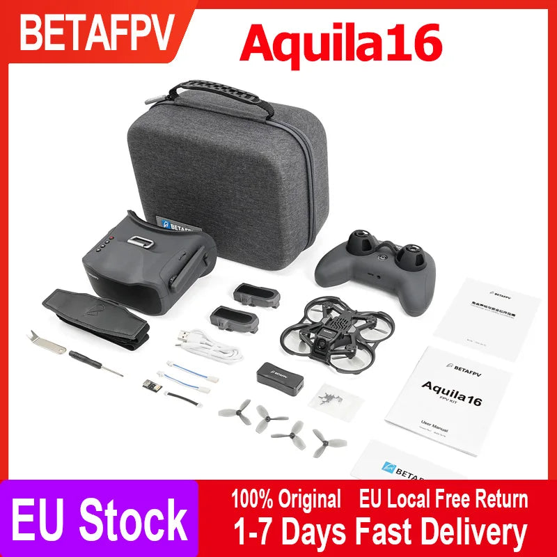 BETAFPV Aquila16 FPV Kit Brushless Racing Drone Professional Quadcopter Indoor Outdoor Mini Camera Drone C0