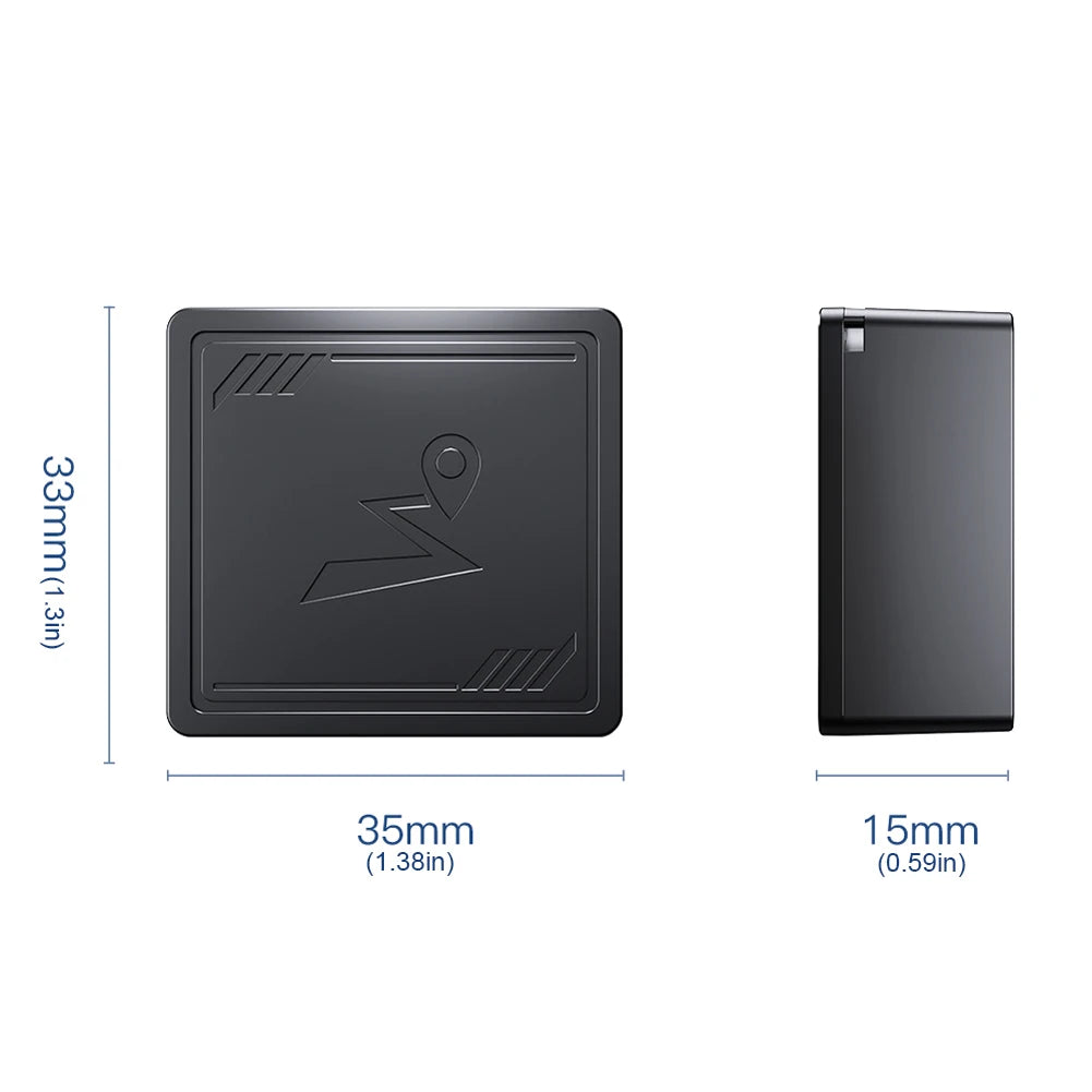 4G GPS Tracker with App Real Time Car Tracking Device Anti-Lost Pet Kids Bag Wallet Recording Tracking Device Finder Locator