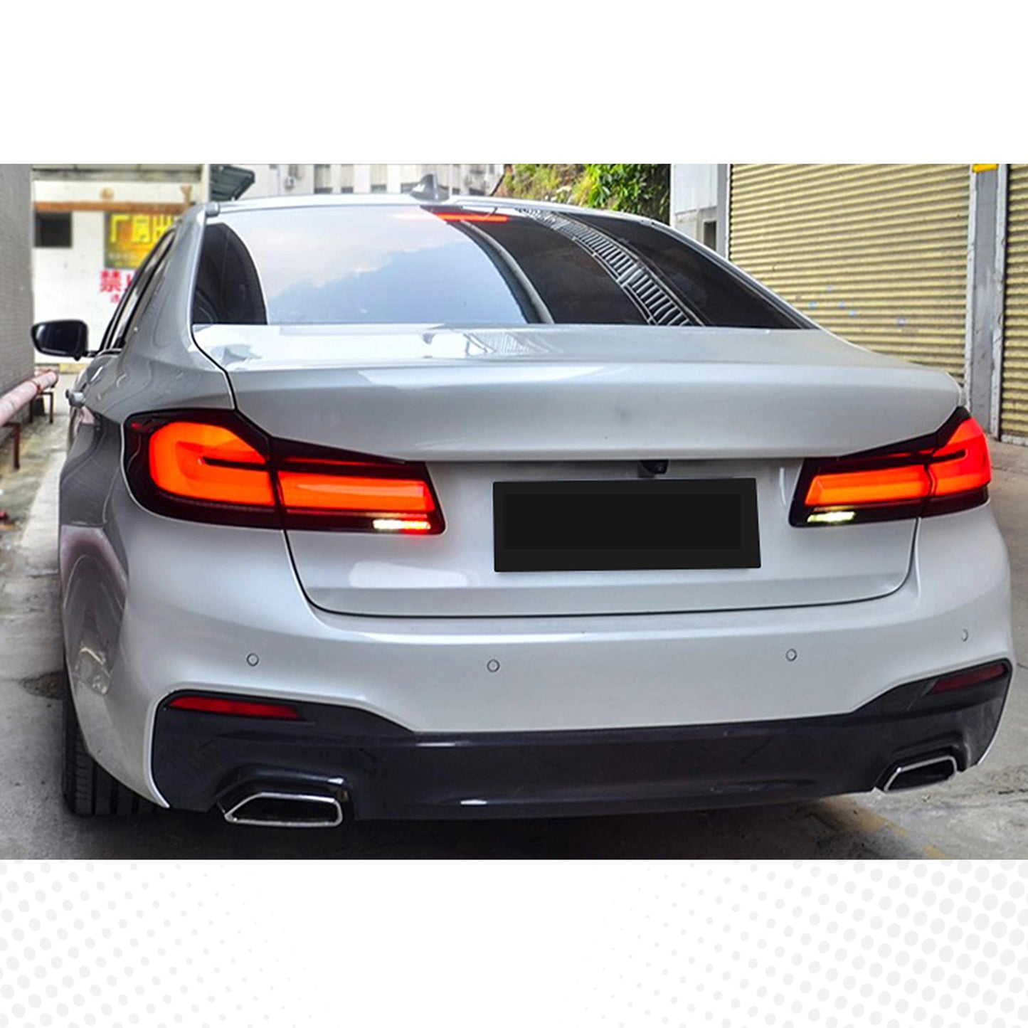 LED Tail Lights for BMW G30 F90 M5 5-Series 2017-2020 Sequential Turn Signal Rear Lamps Assembly