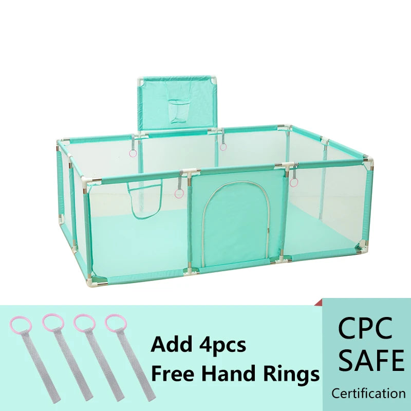 IMBABY Baby Playpens Indoor Baby corralitos Safety Barriers for Kids Baby Activity Gym Large Parks for Baby Groundbox Fence