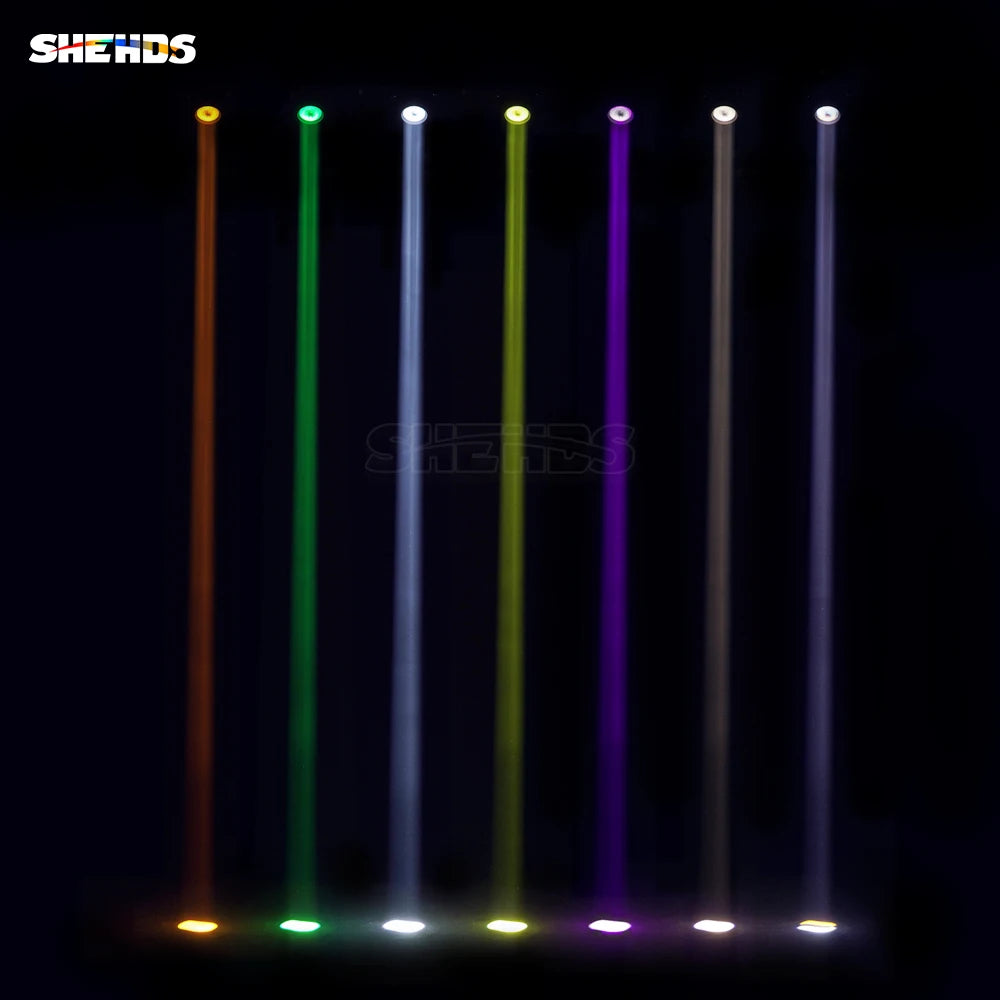New Arrival SHEHDS 2PCS MINI 230W 7R Beam Bulb Moving Head Lighting Rainbow for Wedding Nightclub Theater Disco Performance