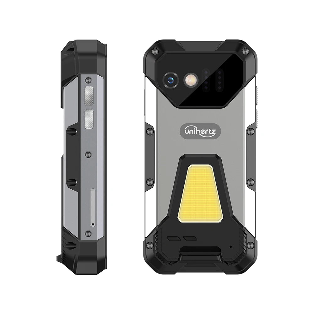 Unihertz Tank Mini, 4.3-Inch Small Screen Android 13 4G Rugged Smartphone With Camping Light and 8+256GB NFC SD Card