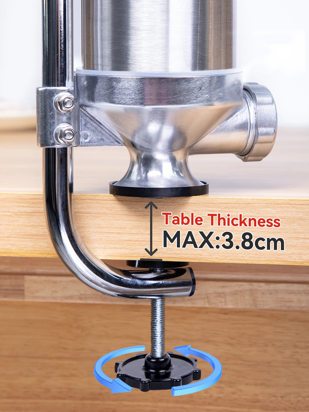 MASTER FENG Vertical Sausage Stuffer Homemade Manual Sausage Maker Sausage Meat Filling Machine