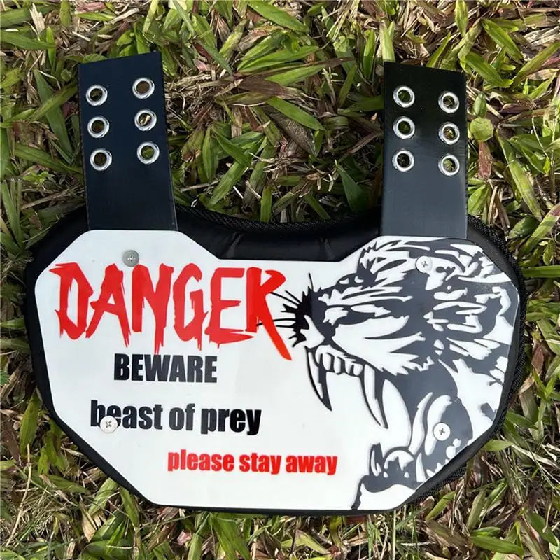 Youth Back Plates For Football Soccer Rear Back Protector Plate Football Low Back Pad Professional Lower Back Pads For Players