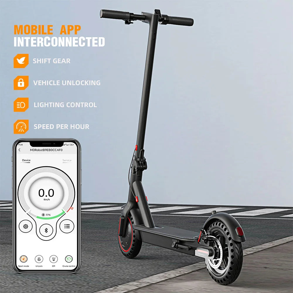 FREEBOY 350W Foldable Electric Scooter For Adults Dual Brake System
