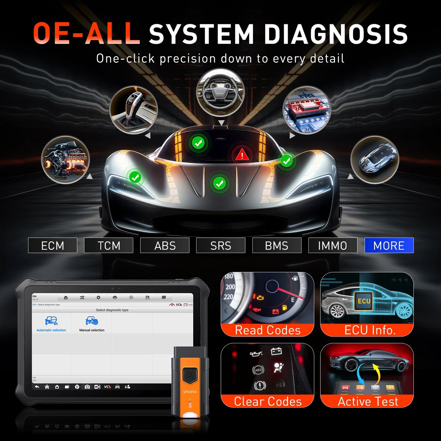 OTOFIX D1 PROS Diagnostic Scanner D1 PRO Bi-Directional Scan Tool VAG Guided All System Scanner Upgraded of D1