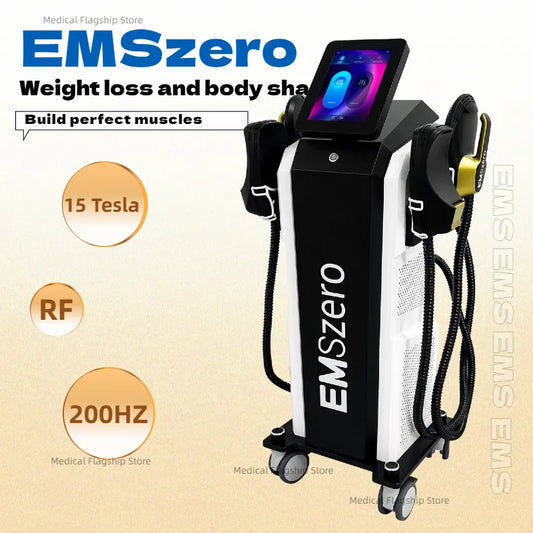 EMSZERO PRO Ultra Therapy 15 Tesla 6500W Hiemt Lose Weight EM Body Slim Muscle Stimulation Professional Ems zero NEO Machine