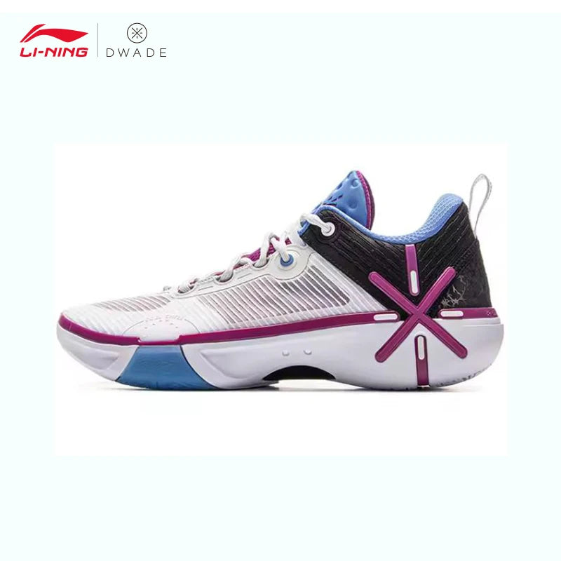 LI-NING Wade Shadow 6 V2 Men's Basketball Shoes Featherlight Max Rebound Professional Sport Court Sneakers ABPV021