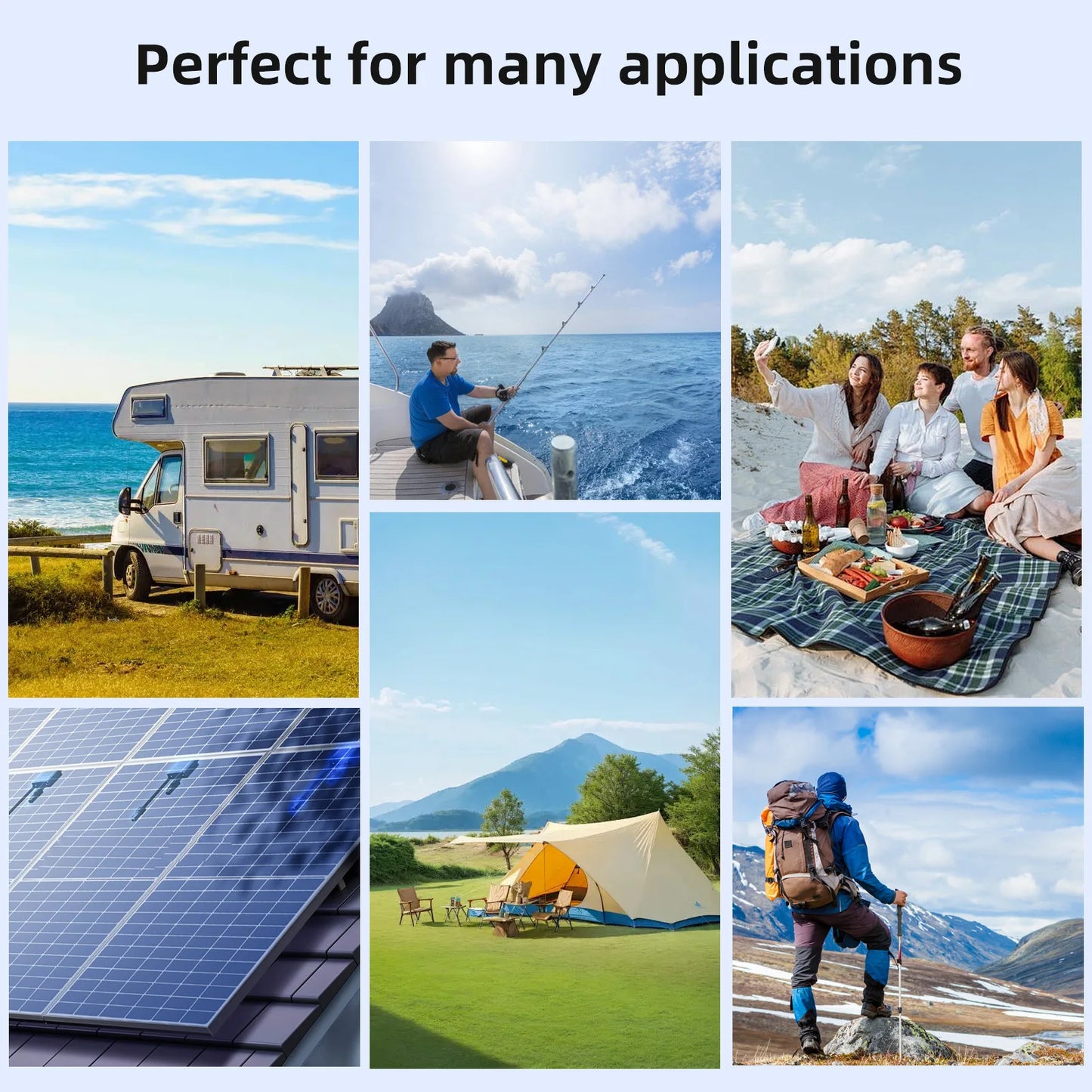 MFUZOP 12V 100Ah Lithium LiFePO4 Battery with 100A BMS Perfect for RV,Golf Cart,Solar Power System,Trolling Motor, Boat, Solar