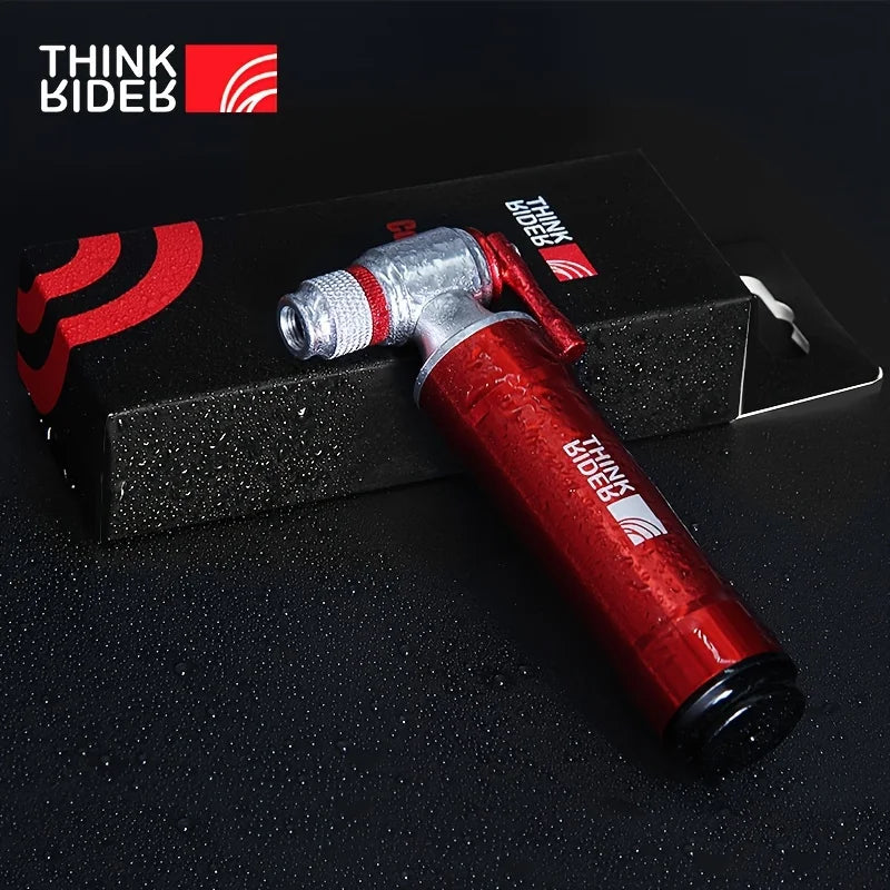 ThinkRider CO2 Bike Pump With Schrader Presta Adapter Aluminum