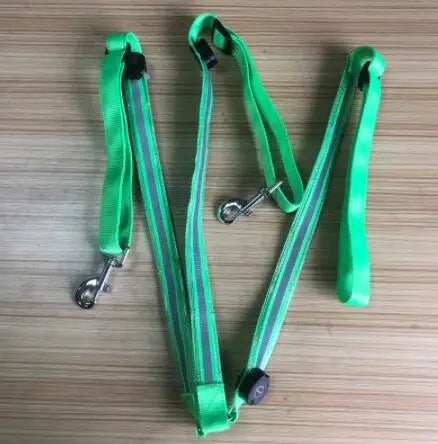 USB Rechargable Horse Breastplate Harness Nylon Night Three Charging Wires Riding Equipment Outdoor Visible At Night