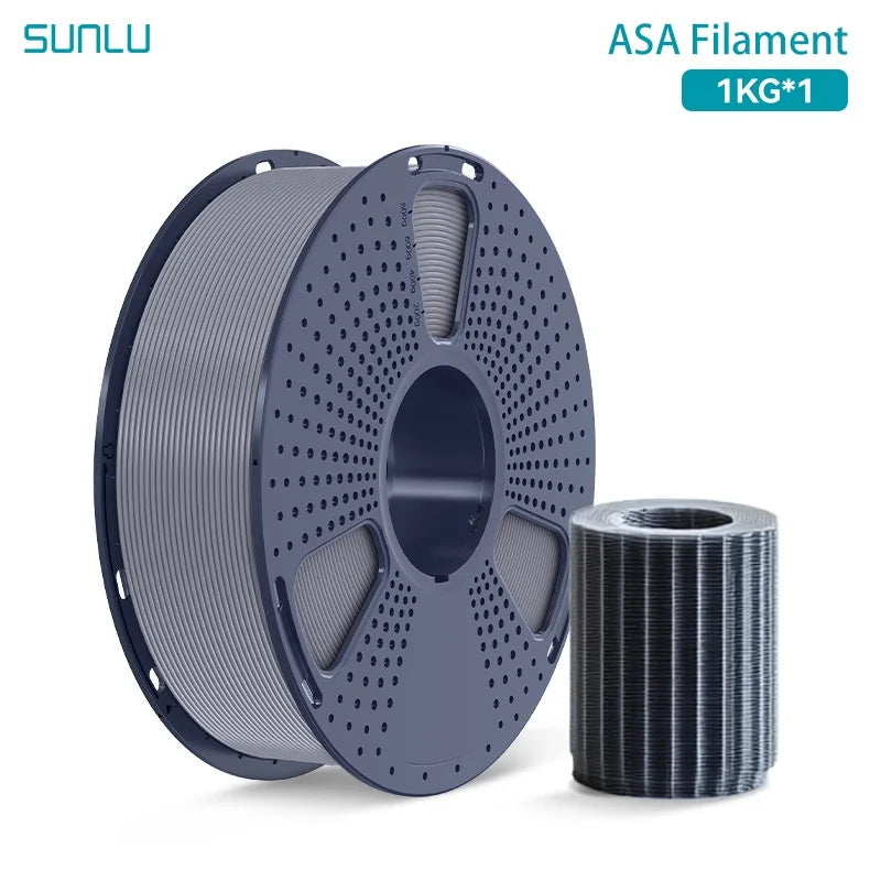 SUNLU 1KG ASA Filament 1.75mm, UV/Rain/Heat Resistant Tough 3D Printer Filament for Printing Outdoor Functional Mechanical Parts